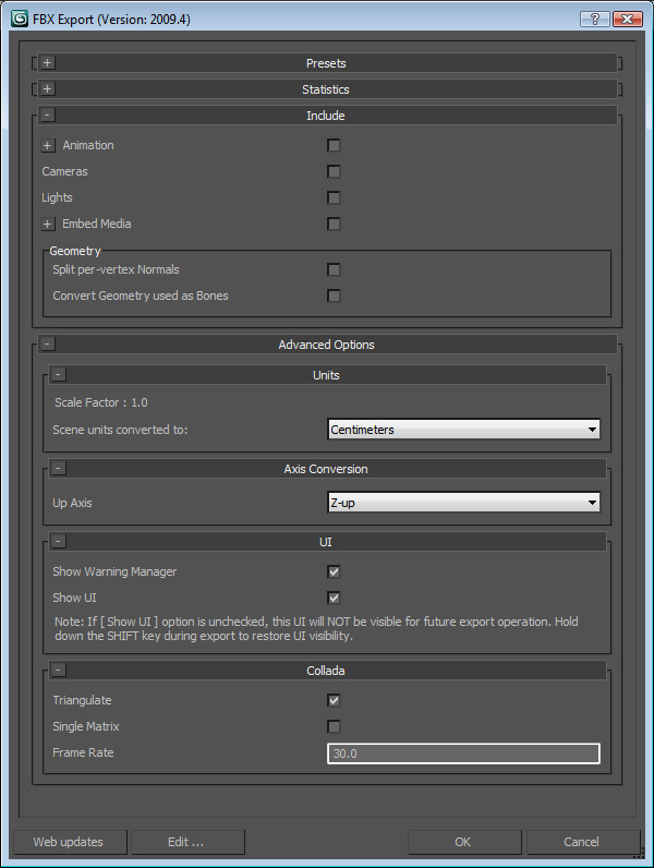 File:3dsMax2010 AutodeskColladaExportSettings.jpg